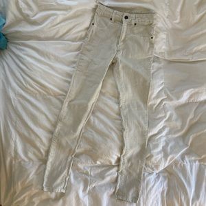 Carmar white / cream skinny jeans size 26